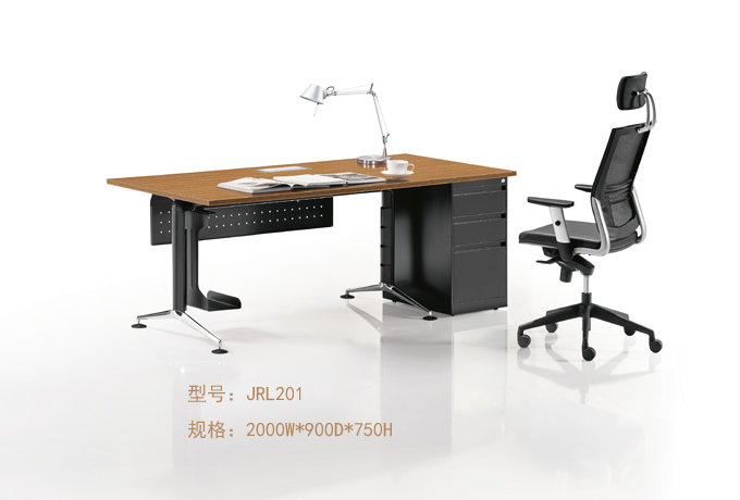 斑马纹主管办公桌